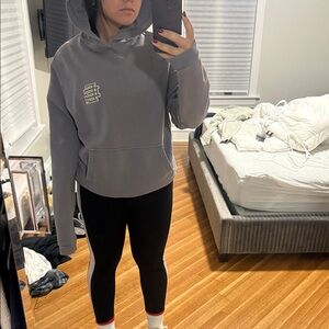 Eric Emanuel Charcoal Hooded Women's Sweater